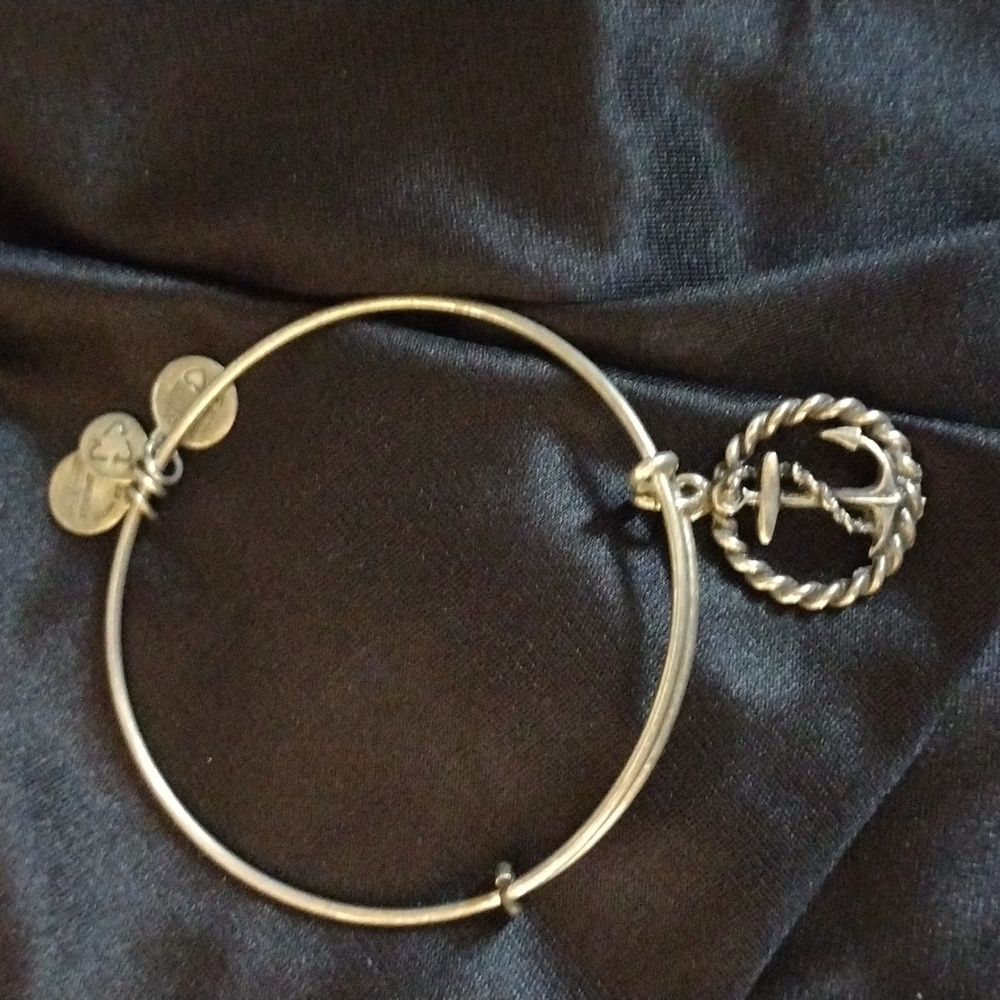 Alex + Ani Adjustable Anchor Bracelet